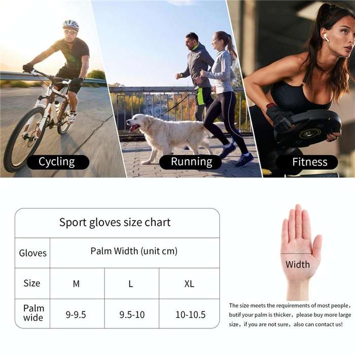 WEST BIKING YP0211207 Riding Full Finger Gloves Road Bike Mountain Bike Locomotive Shock Absorber...