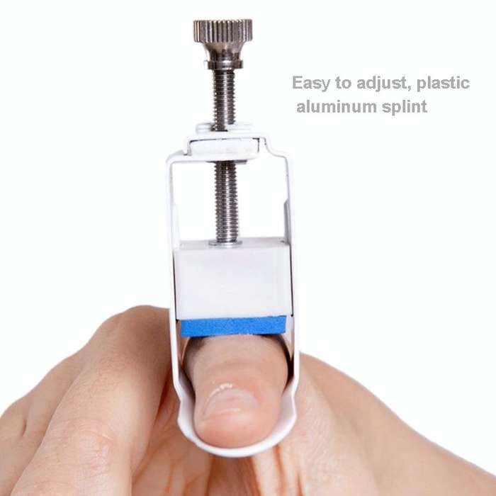 Finger Straightener Finger Fixing Splint Knuckle Bending Rehabilitation Straightening Corrector, ...