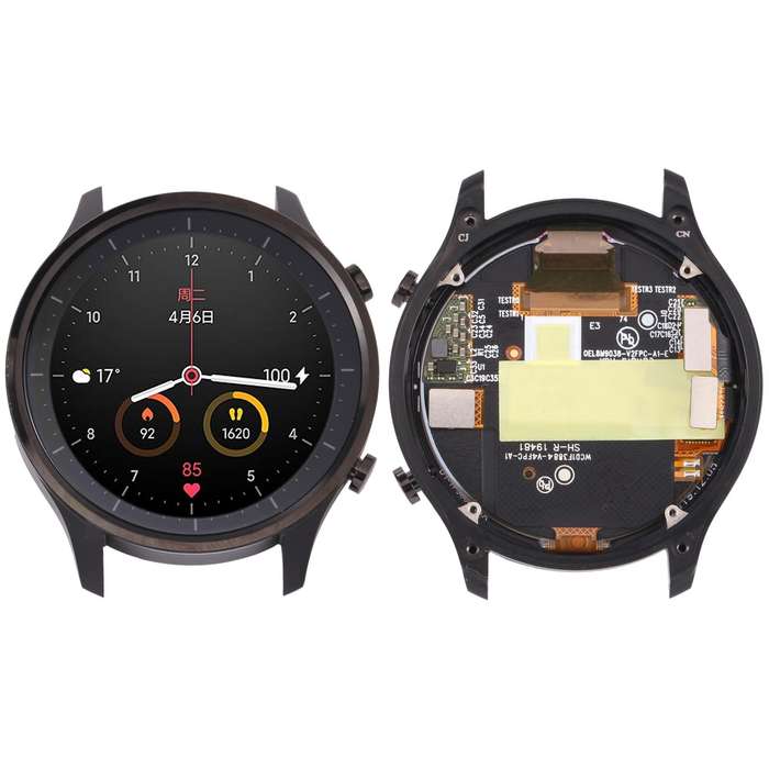 Original LCD Screen and Digitizer Full Assembly With Frame for Xiaomi Watch Color / Watch Revolve...