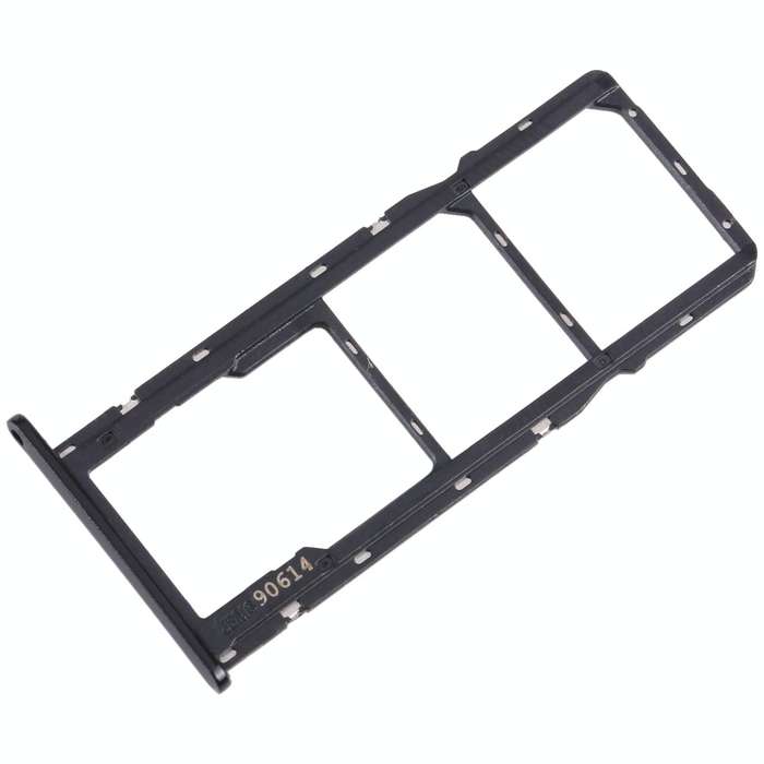 For Motorola Moto G7 Play SIM Card Tray + SIM Card Tray + Micro SD Card Tray (Black)