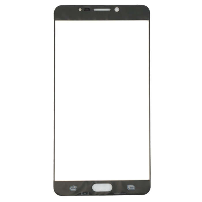For Samsung Galaxy C9 Pro / C900 10pcs Front Screen Outer Glass Lens (Black)