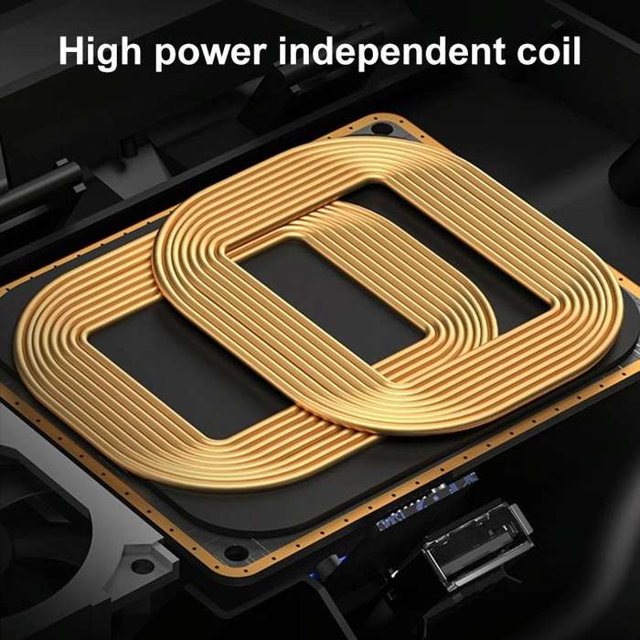 HFC-1017 Car Qi Standard Wireless Charger 10W Quick Charging for BMW 3 Series 2020-2022, Left Dri...