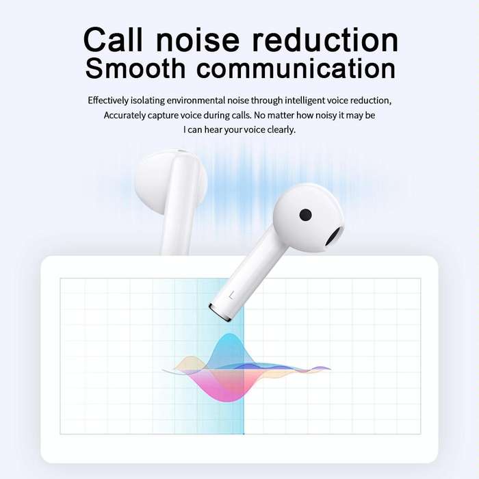 Honor Earbuds X5 Semi-in-ear Smart Call Noise Reduction Wireless Bluetooth Earphones(Coral Pink)