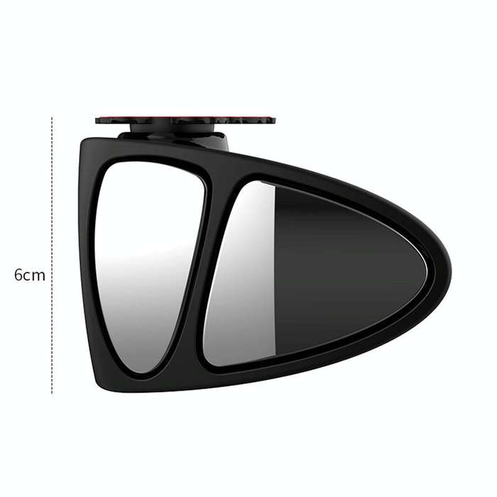 3R-146 3 in 1 Car Rearview Auxiliary Blind Spot Mirror Rear View 146 Front Wheel Mirror for Right...