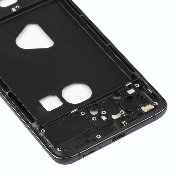 For Samsung Galaxy A90 5G SM-A908B  Middle Frame Bezel Plate (Black)