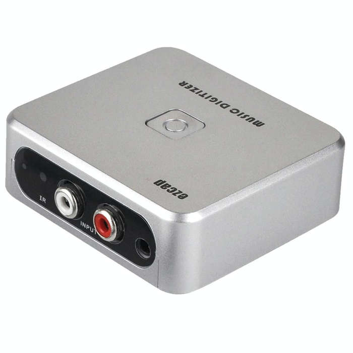 EZCAP241 Audio Capture Recorder Adapter Card, 3.5mm RCA R/L Analog Audio to MP3 Music Digitizer C...
