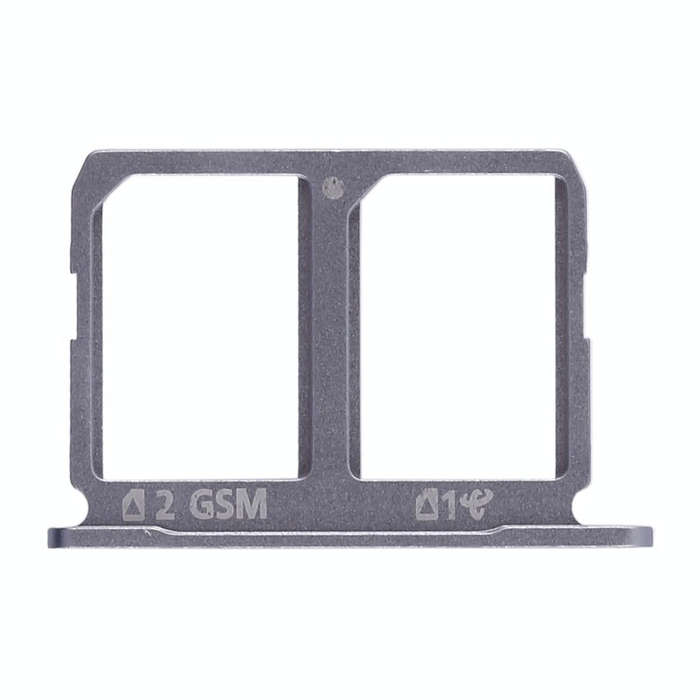 For Galaxy S6 2 SIM Card Tray (Grey)