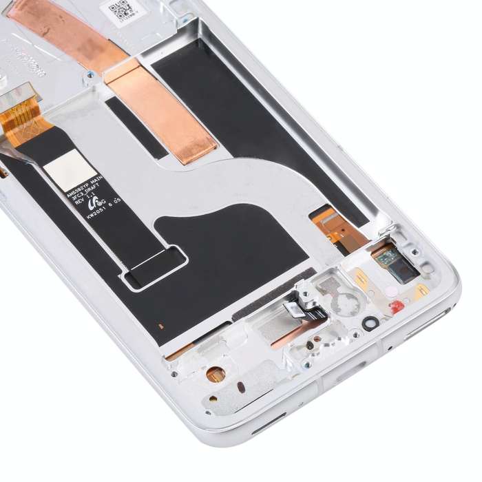 Original AMOLED LCD Screen for Asus Zenfone 8 ZS590KS Digitizer Full Assembly with FrameSilver)