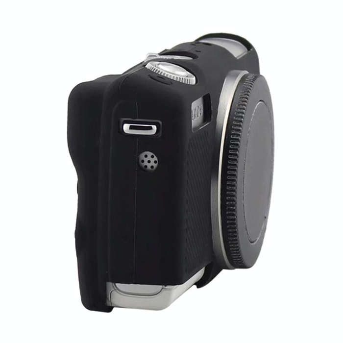 Soft Silicone Protective Case for Canon EOS M200 (Black)