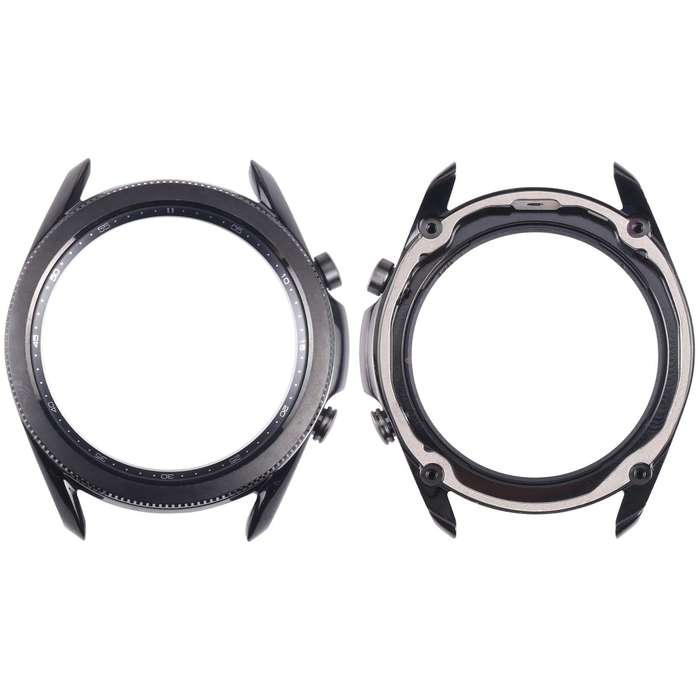 Original LCD Screen Frame Bezel Plate For Samsung Galaxy Watch 3 45mm SM-R840 (Black)