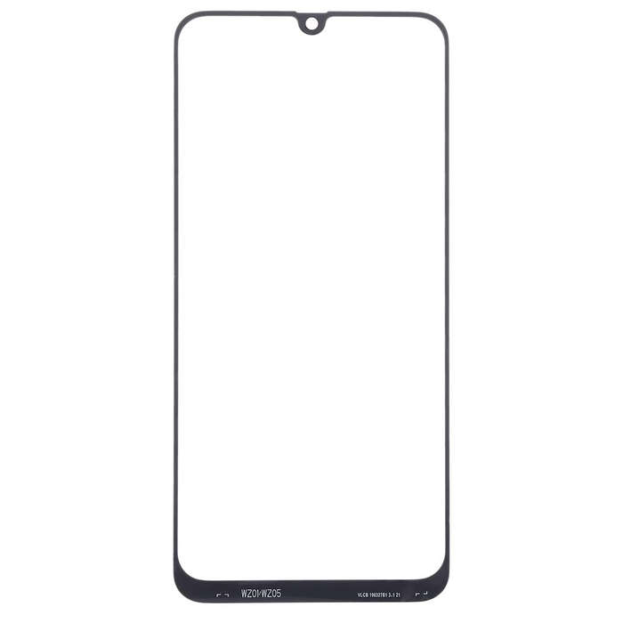 For Samsung Galaxy A50 / A30 / M30 / A4S 10pcs Front Screen Outer Glass Lens (Black)