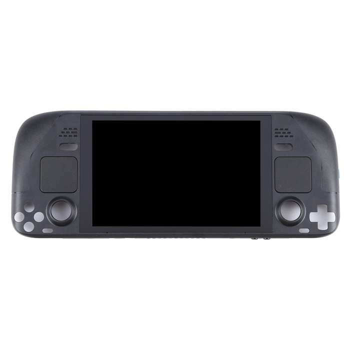 For Steam Deck Original LCD Screen Digitizer Full Assembly with Frame Frosted Version (Black)