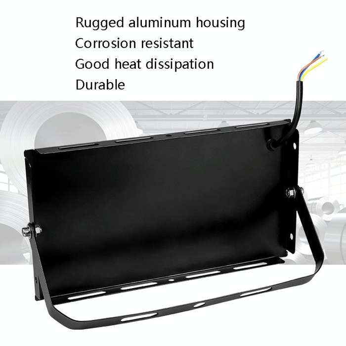 Waterproof LED Flood Light Outdoor Garden Light Construction Site Lighting Project Light, Specs: ...