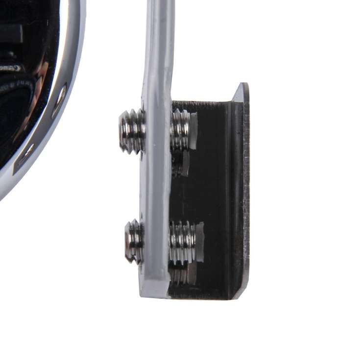 Vehicle Front Blind Area Wide-angle Adjustable Left Side Observation Mirror(Silver)