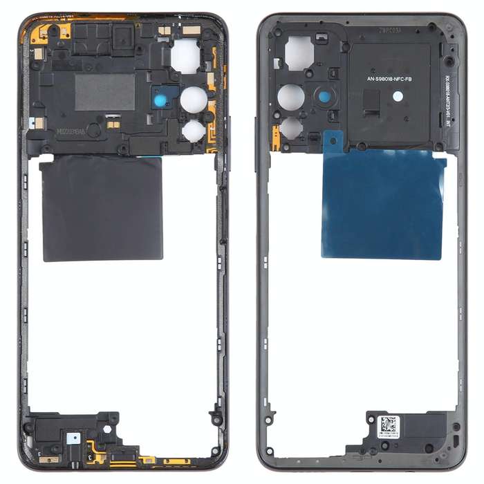 For Xiaomi Redmi Note 11S 5G Original Middle Frame Bezel Plate (Black)