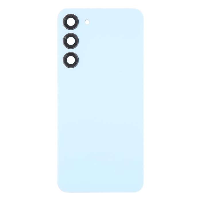 For Samsung Galaxy S23+ SM-S916B OEM Glass Battery Back Cover with Camera Lens Cover(Blue)