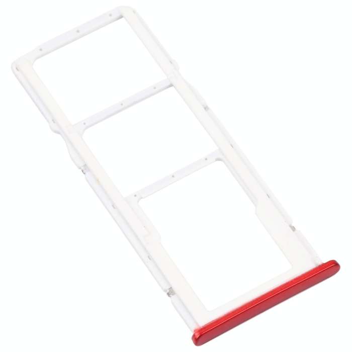 SIM Card Tray + SIM Card Tray + Micro SD Card Tray for Honor 7C (Red)
