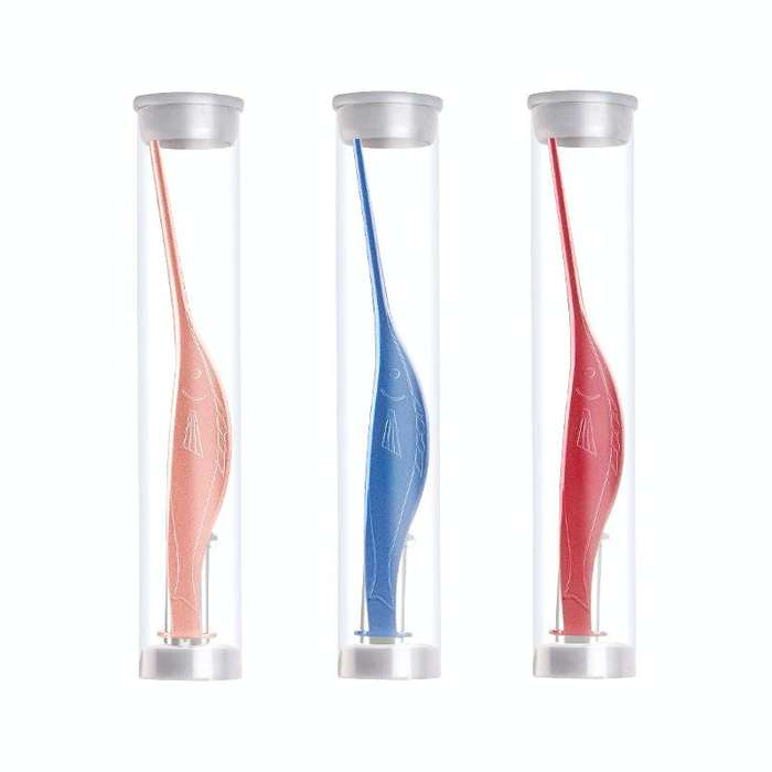 3 PCS Visible Light Ear Spoon Tool Tweezers(Random Color Delivery)