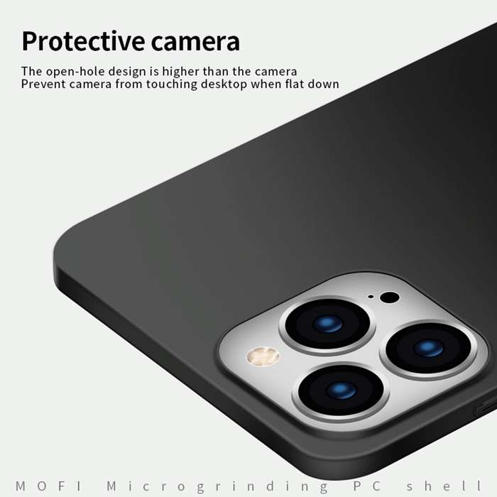 For iPhone 15 Pro Max MOFI Frosted PC Ultra-thin Hard Phone Case(Rose Gold)