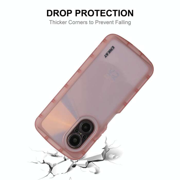 For Huawei Nova 9 SE / Honor 50 SE ENKAY Translucent Matte TPU Shockproof Phone Case(Black)