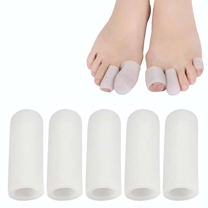 5 PCS Corn Toe Cover Finger Toe Care Set Color Random Delivry, Style:Closed L