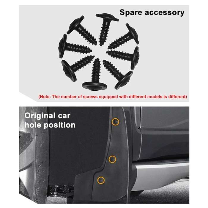 For Audi A3 Hatchback Sport 2021 4pcs/Set Car Auto Soft Plastic Splash Flaps Fender Guard