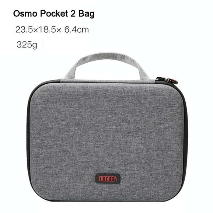 For DJI Osmo Pocket 2 RCSTQ Head Accessory Storage Bag