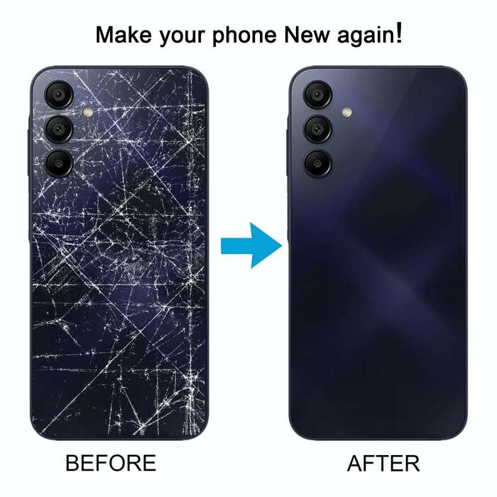For Samsung Galaxy A15 SM-A155F Original Battery Back Cover(Black)