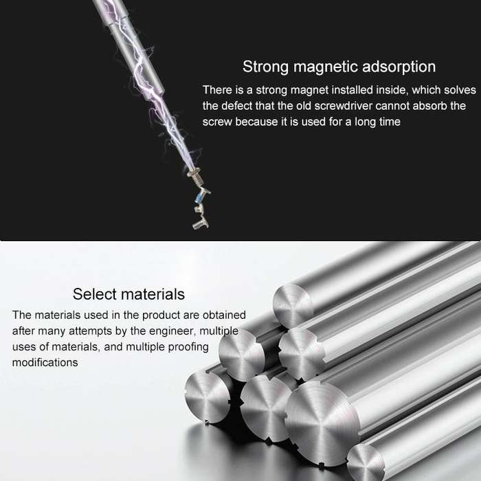 BEST BST-895 6 in 1  Mobile Phone Screwdriver For Mobile Phone Dismantling Screwdriver