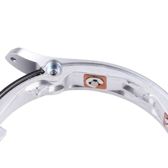 Original LCD Screen Frame Bezel Plate For Samsung Galaxy Watch 4 44mm SM-R870 (Silver)