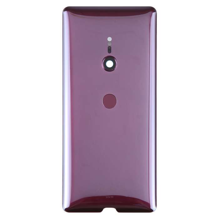 Original Battery Back Cover with Fingerprint for Sony Xperia XZ3(Rose Red)