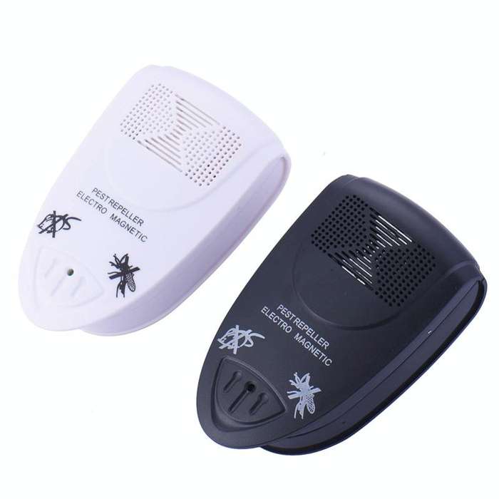 Ultrasonic Pest Repeller Electro Magnetic(White)