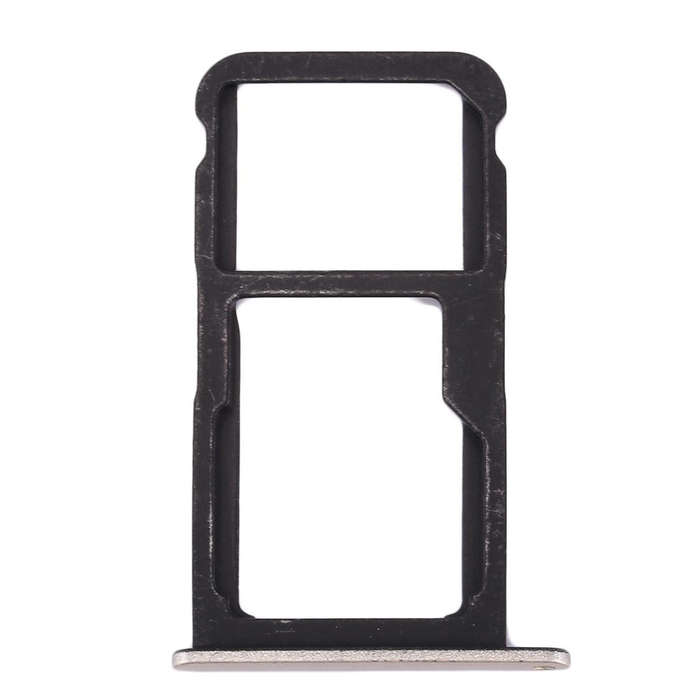 For Huawei Honor 8 Lite / P8 Lite 2017 SIM Card Tray & SIM / Micro SD Card Tray(Gold)