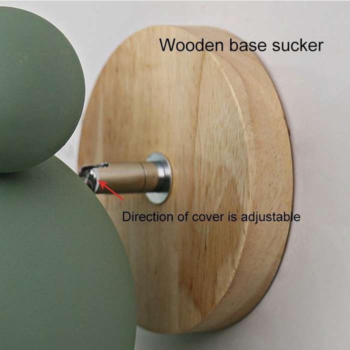 Creative Cartoon E27 LED Warm White Light Wall Lamp for Bedside Passage (Green)
