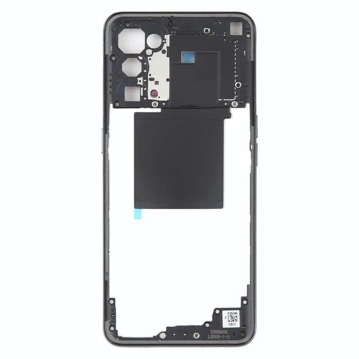 For OPPO Find X3 Lite Original Middle Frame Bezel Plate (Black)