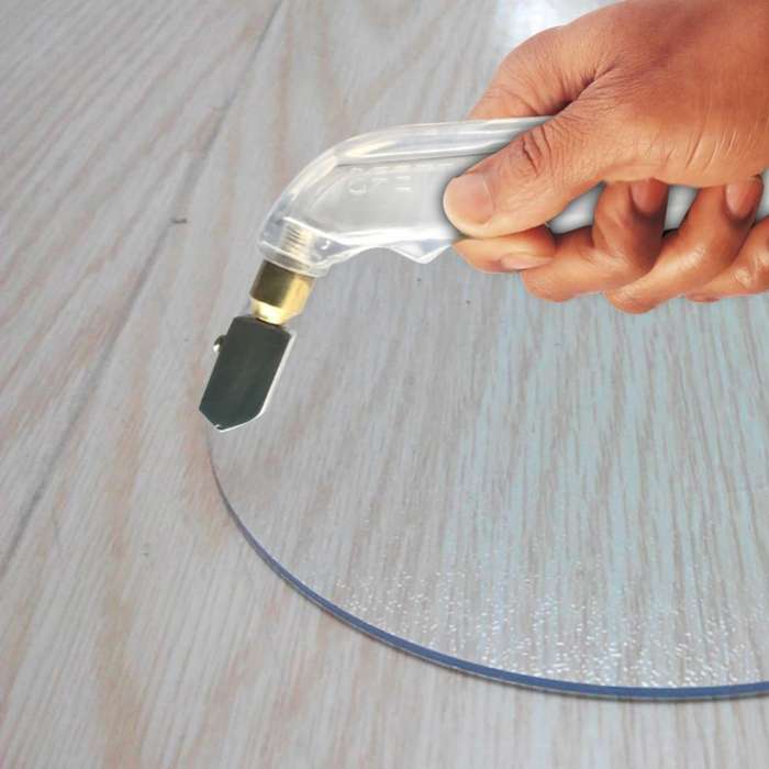 Professional Oil-filled Tungsten Carbide Bottle Glass Cutting Machine, Random Color Delivery