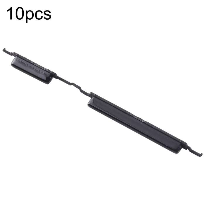 For Samsung Galaxy A20E SM-A202 10pcs Power Button + Volume Control Button(Black)