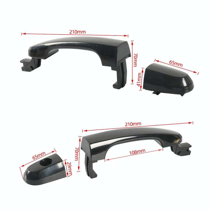 A6874 4 in 1 Car Outside Door Handle 82651-1F010 for KIA Sportage 2005-2010