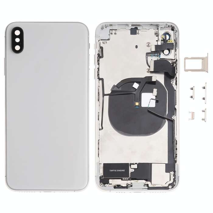 Battery Back Cover Assembly (with Side Keys & Speaker Ringer Buzzer & Motor & Camera Lens & Card ...