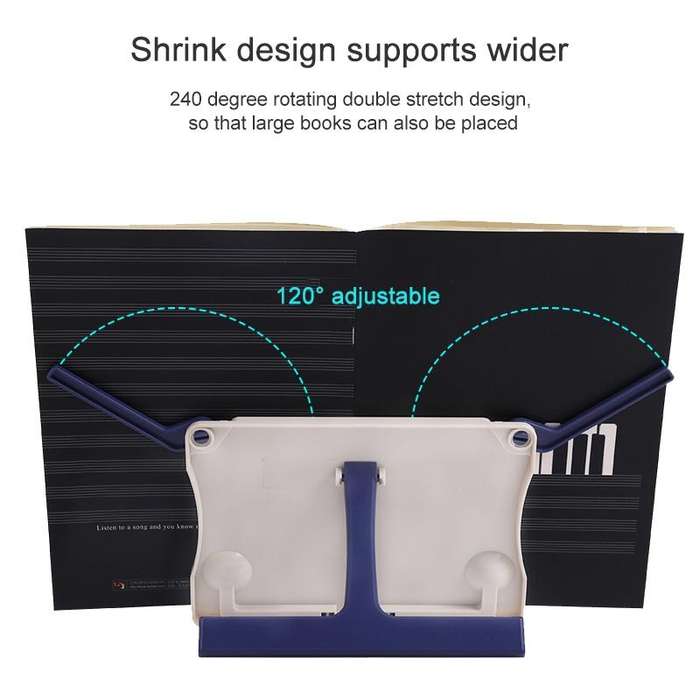 Portable Foldable Desktop Music Stand(White)
