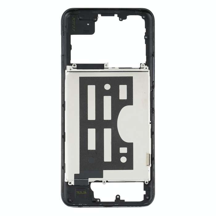 For Vivo Y70s Middle Frame Bezel Plate(Black)