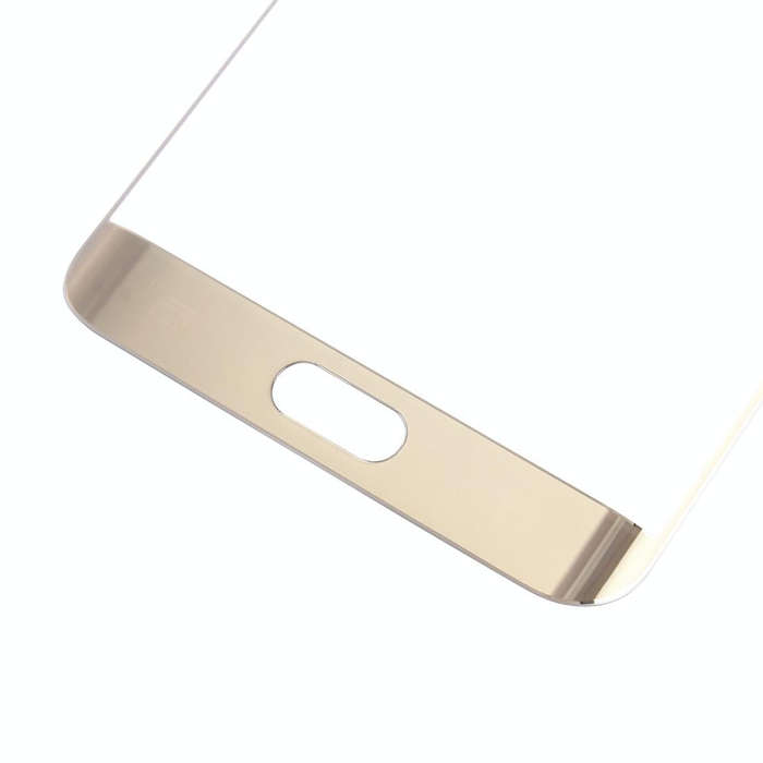 For Galaxy S6 Edge+ / G928  Front Screen Outer Glass Lens (Gold)