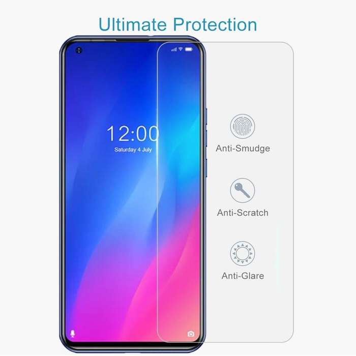For Doogee N30 10 PCS 0.26mm 9H 2.5D Tempered Glass Film