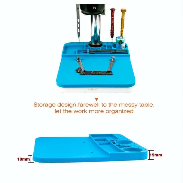 20x26cm Mobile Phone Repair Microscope Silicone Insulation Work Mat