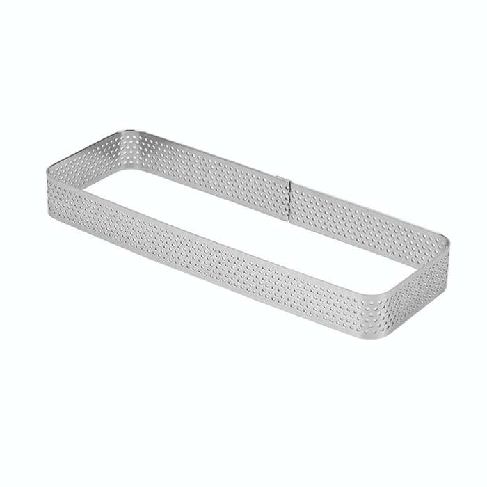 BN1006 Stainless Steel Mousse Circle Thickened Perforated Cake Mold DIY Baking Tools, Specificati...