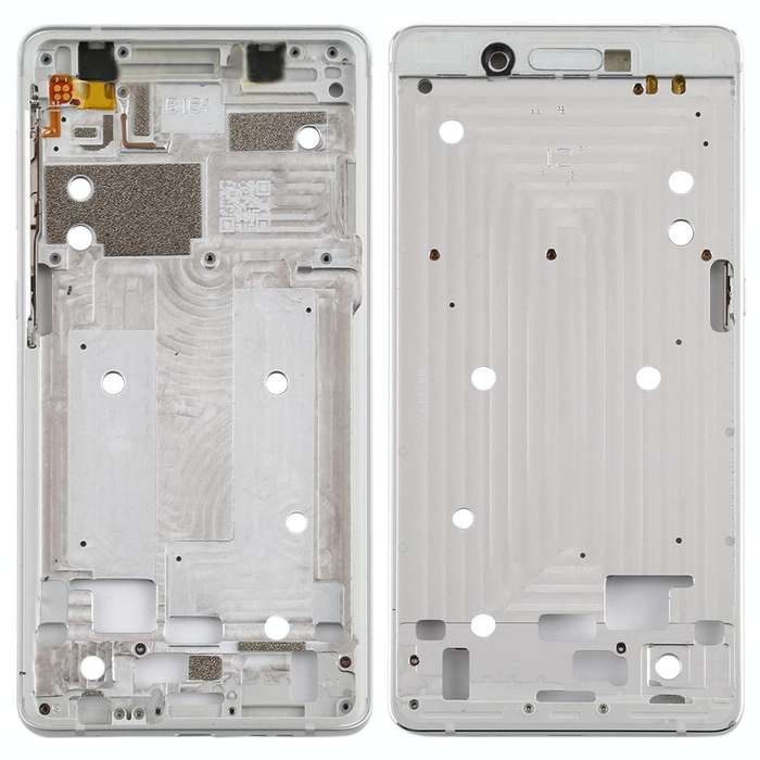 Front Housing LCD Frame Bezel Plate for Nokia 7 TA-1041 (White)