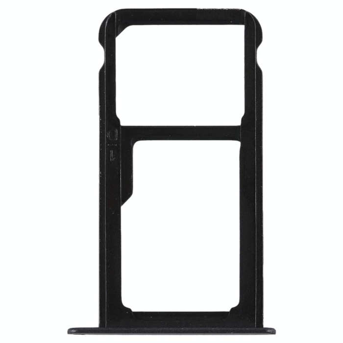 SIM Card Tray + SIM Card Tray / Micro SD Card for Huawei P9 Lite(Black)