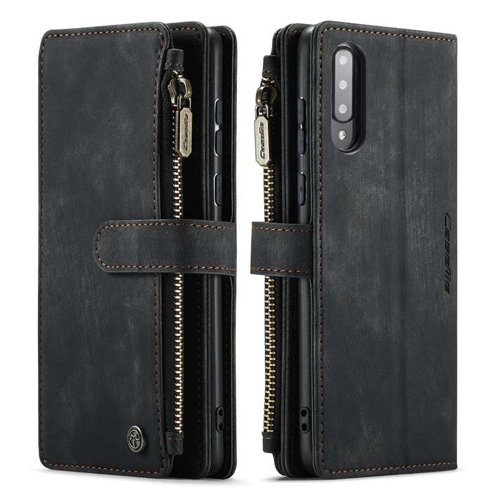 For Samsung Galaxy A30s / A50s / A50 CaseMe-C30 Multifunctional Horizontal Flip PU + TPU Phone Ca...
