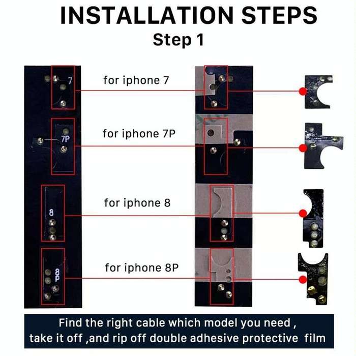 Home Button (5th gen) with Flex Cable for iPhone 8 Plus / 7 Plus / 8 / 7 (Black)