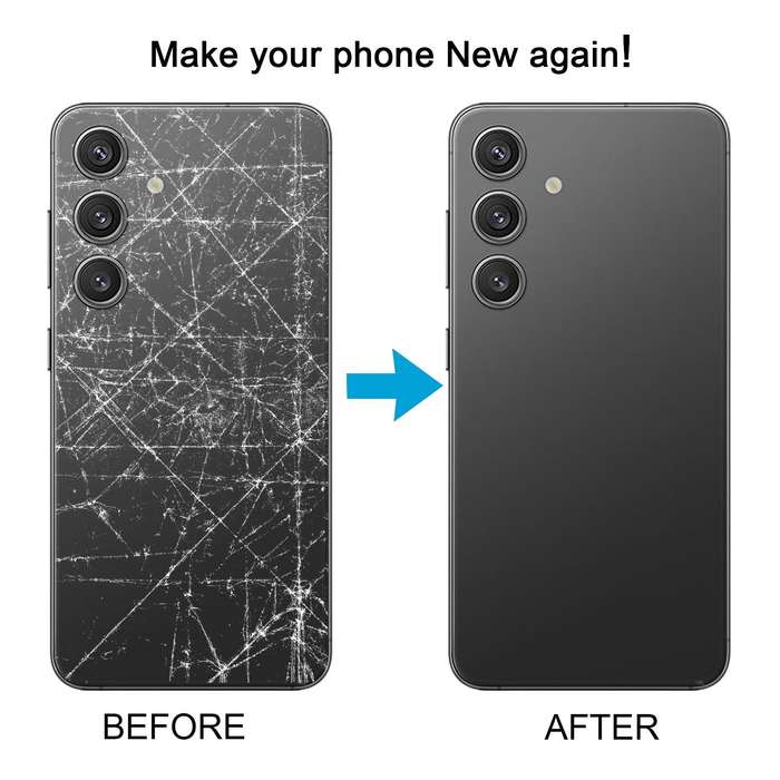 For Samsung Galaxy S24 SM-S921B OEM Battery Back Cover with Camera Lens Cover(Grey)